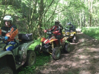 quad de location pour une rando